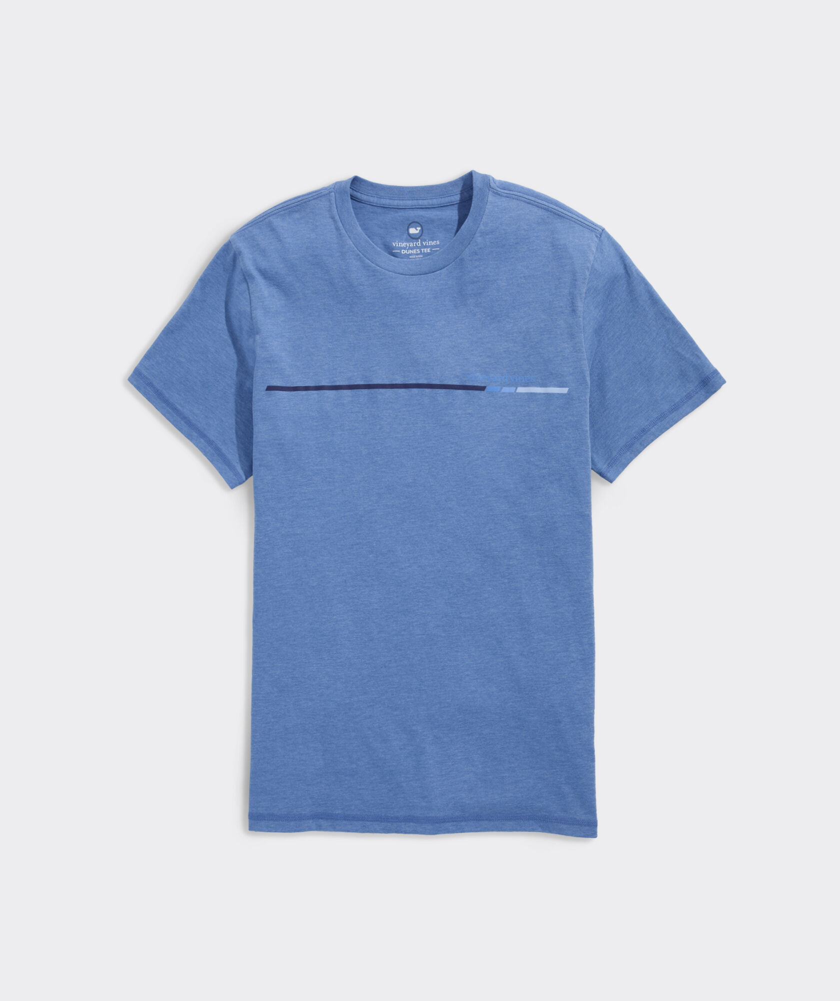 Active Stripe Short-Sleeve Dunes Tee